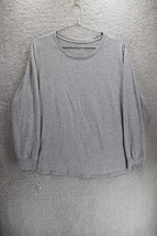 Terra &amp; Sky Women&#39;s Plus Long Sleeve Core T-Shirt Grey  16W 18W 2XL - £9.38 GBP