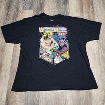 WWE Wrestlemania VI Mens Black Size 2XL XXL T Shirt Ultimate Warrior Mac... - $186.16 MXN
