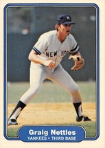 1982 Fleer #46 Graig Nettles New York Yankees ⚾ - £0.70 GBP