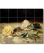 Edouard Manet Flowers Painting Ceramic Tile Mural BTZ05699 - €173,50 EUR+