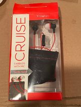 Prime Audio Cruise Wired Earbuds w/Mic &amp; Travel Case Open/Torn Box *NEW*... - $9.99