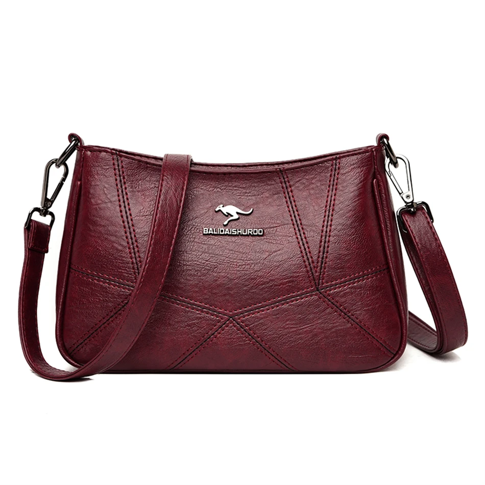 High  PU Leather Crossbody Bags for Women Small Handbags and Purses New Ladies S - £25.48 GBP