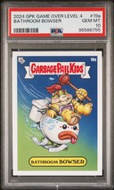 2024 Garbage Pail Kids Game Over Level 4 BATHROOM BOWSER 19a PSA 10 Mario POP-2! - £78.02 GBP