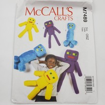 McCall's Crafts Sewing Pattern Cut M7489 Kids Robot Block Toys - $6.89