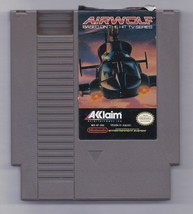 Vintage Nintendo Airwolf Video Game NES Cartridge VHTF RARE - $24.04