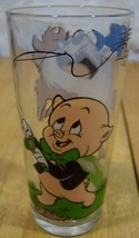 1976 Wb Looney Tune Porky Pig Tasmanian Devil Glass Cup - £12.85 GBP
