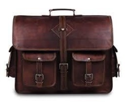 The Timeless Espresso Leather Laptop Messenger Bag - $125.00
