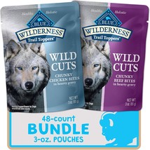 Wilderness Trail Toppers Wild Cuts High Protein, Natural Wet Dog Food, C... - $75.99