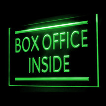 120075B Box Office Queue Up Cinema Ticket Customers Counter Movie LED Light Sign - £17.63 GBP