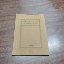 1914 Whitefield New Hampshire NH Annual School Report - $8.59