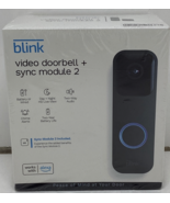 Blink Video Doorbell + Sync Module 2 | Two-year battery life, Two-way au... - $81.48 CAD