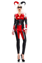 4 Pc Harley The Jester Quinn Costumes Regular Sizes Adult Woman Cosplay - £50.99 GBP