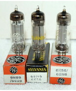 3- Vintage Used 6BN6 / 6KS6 GE Sylvania Audio Vacuum Tubes ~ Re-boxed ~ ... - $20.41 CAD