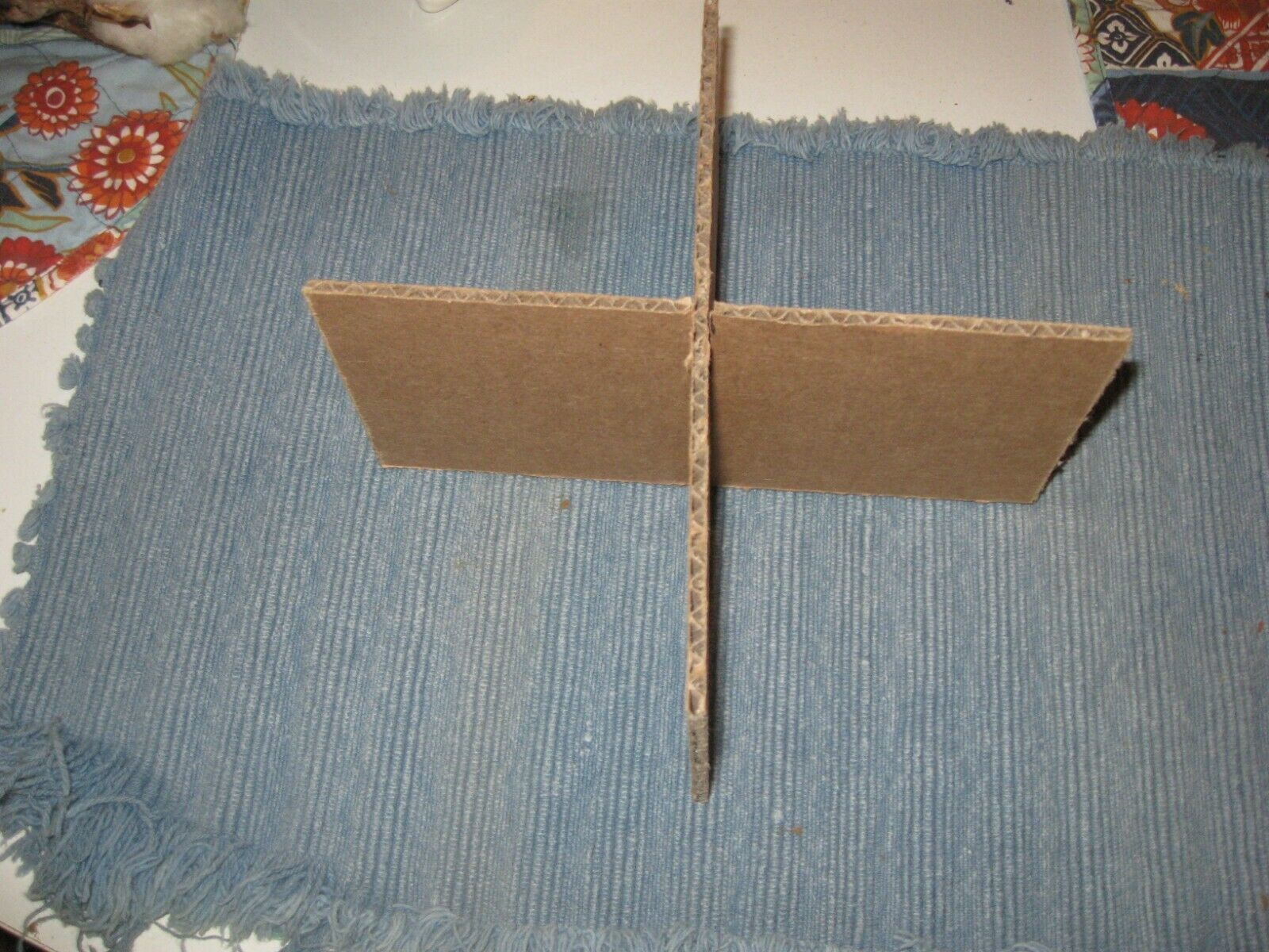 Cardboard Dividers 5 Sets 10&quot; X 10&quot; X 4&quot; High 4 cell B 10-4-01 - $1.34