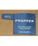 Propper (TM) tactical trousers polyester-cotton mustard yellow brown 40 ... - $102.25 CAD