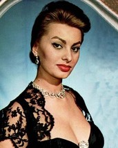 Sophia Loren looking voluptious with huge cleavage 1950&#39;s portrait 11x17 poster - £15.68 GBP