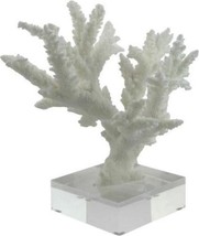 Sculpture Branch Coral Medium Colors May Vary Variable Acrylic Base Handmade - £227.73 GBP