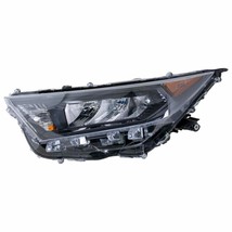 Headlight For 2019-22 Toyota RAV4 Left Driver Side Black Housing LED Clear Lens - £263.06 GBP