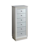 White 6-Drawer Jewelry Armoire - Elegant Storage Organizer - $10,412.84 MXN