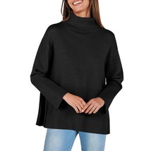 Sweaters For Women Trendy Fall Fashion 2023 Oversized Turtleneck Casual ... - £41.66 GBP