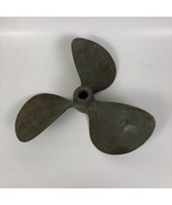Columbian Propeller 3 Blade Solid Brass 11&quot; Circumference VTG Boat D12 P... - $135.40 CAD