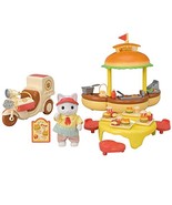 EPOCH Sylvanian Families Yuenchi Omiseya Freshly Hamburger Wagon Toy Dollhouse - £39.37 GBP