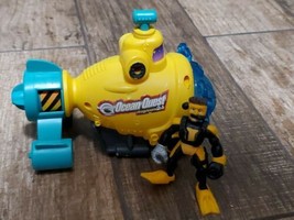Ocean Quest Scuba Diver And Submarine Toy. Scuba Sam - $4.95