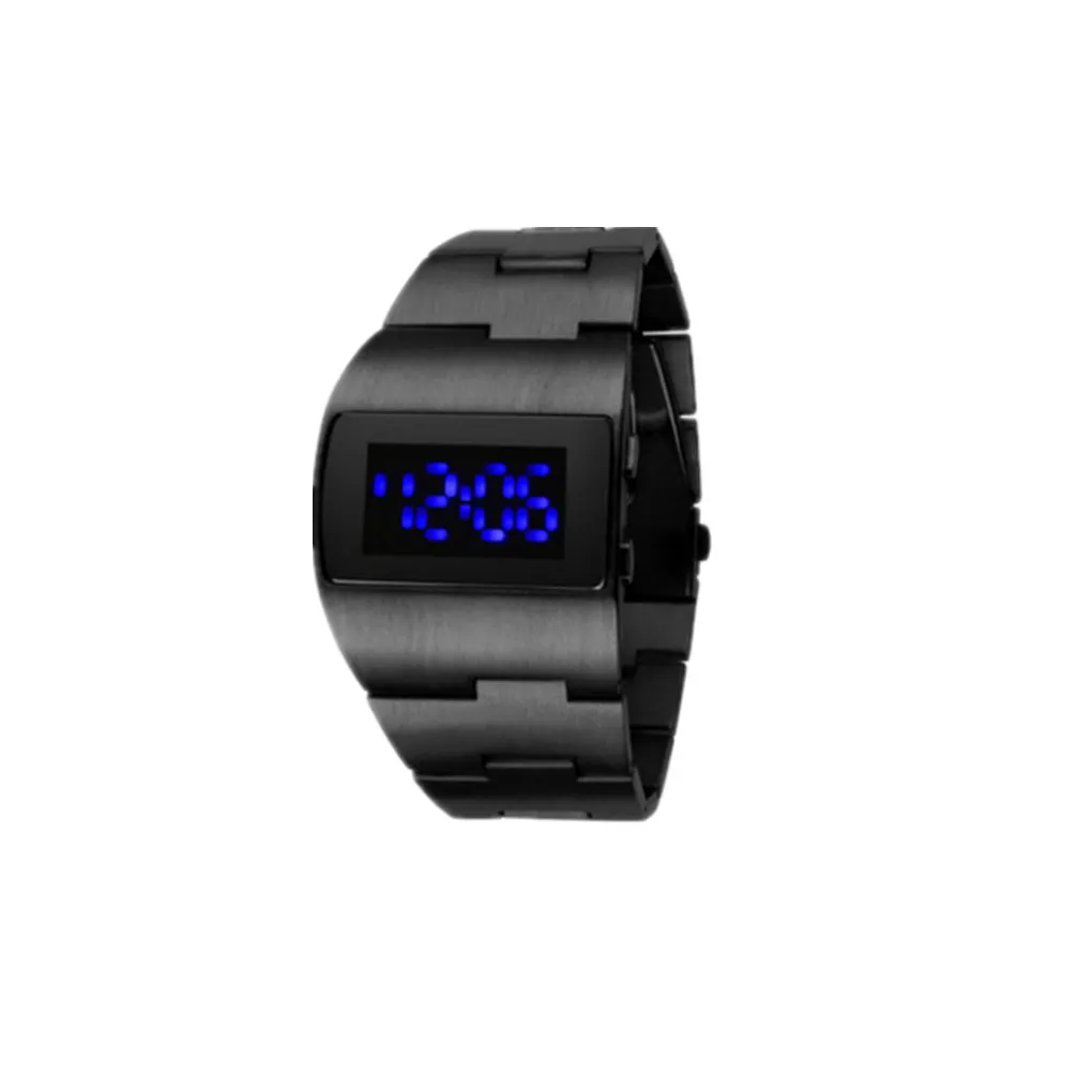 Men Watch Digital LED Fashion  Electronic Movement Business  Fashion Male Clock  - £55.71 GBP