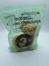 Vintage Taco Bell Talking Chihuahua Dog Yeah Drop the Chalupa Sealed Plu... - $12.82