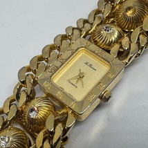 Vintage Le Baron Quartz Watch Women Gold Tone Bracelet Japan Analog New ... - $26.59