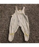 pique nique bunny one piece footies Rabbit Size 3 Months Bow - $176.15 MXN
