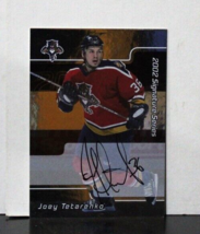 2001-02 ITG Be A Player First Signature Series Auto Joey Tetarenko #133 - £6.18 GBP