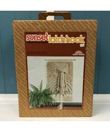 Sunset Designs Latchook “Champagne Splendor” 26” x 46” macrame wall hang... - $99.29 CAD