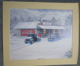 Coca-Cola Roan Co Signed and numbered by Jim Simpsom 690/1000 - £22.91 GBP