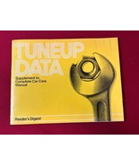 Vtg Tuneup Data Car Care Manual Readers Digest (1972 - 1981) - $6.92
