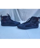 Karl Lagerfeld Paris Double Back Zip Sneakers Black Camo LF1S1108 Men Si... - €65,23 EUR