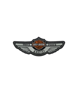 Harley Davidson Embroidered 100th Anniversary Logo Patch 1903-2003 Wings - £12.59 GBP