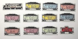 Coal Mining Helmet Stickers 1987 Monterey Coal Co. Accident-Free Full Se... - £71.53 GBP