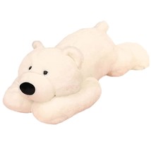 Weighted Stuffed Animals, 3.3 Lbs Weighted Polar Bear Stuffed Animal Toy White B - £54.34 GBP