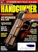 American Handgunner Magazine March April 2022 Springfield Hi power SA-35 - £6.02 GBP