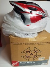 Giro Full Face Downhill And BMX Helmet Mad Max Gray Red Extreme Mountain Bike - £147.11 GBP