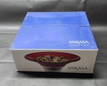 Mikasa CRIMSON DAWN 14&quot; Round Fruit Vegetable Serving Bowl - BRAND NEW I... - $36.92