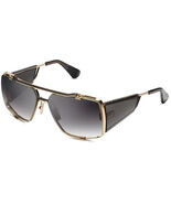 DITA SOULINER TWO DTS 136 Black Gold / Gray Sunglasses DTS136 03 64mm - $616.55