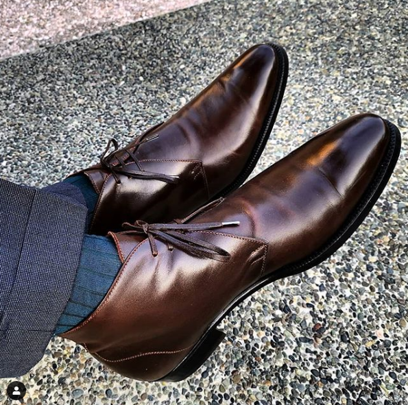 New Handmade chocolate brown chukka boots, men ankle leather boots, dress boots
