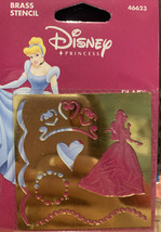 Disney Princess Belle Brass Stencil Plaid 46623 New - £6.59 GBP