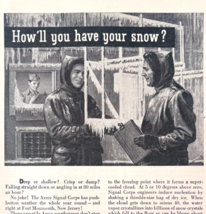 1948 US Army Air Force Career Advertisement Signal Corps Military F15T3 - $24.99