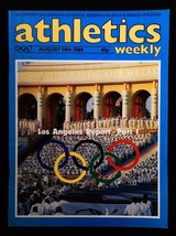 Athletics Weekly Magazine August 18 1984 mbox1466 Los Angeles - Part 1 - £4.89 GBP