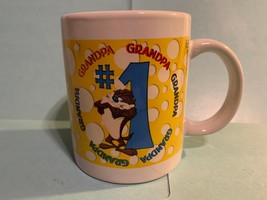 NWOT - Looney Tunes Tasmanian Devil &quot;#1 GRANDPA&quot; Ceramic Mug - £3.92 GBP
