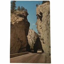 Sinclair Canyon, Radium Hot Springs, British Columbia, vintage postcard, 1962 - £7.98 GBP