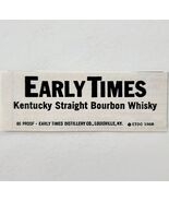 1969 Early Times Kentucky Bourbon Whisky Advertisement Distillery Liquor... - €17,04 EUR